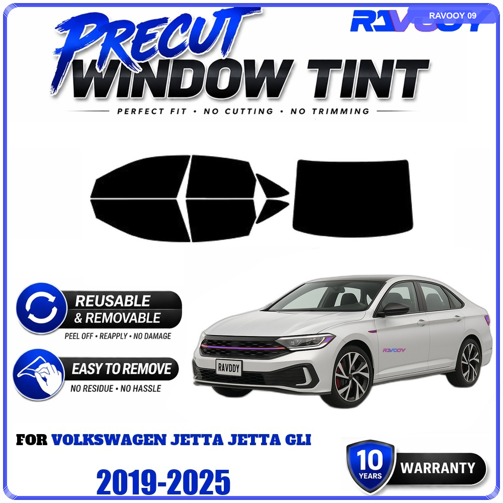 Air Bubble Remover - RAVOOY Precut Window Tint, Reusable Removable