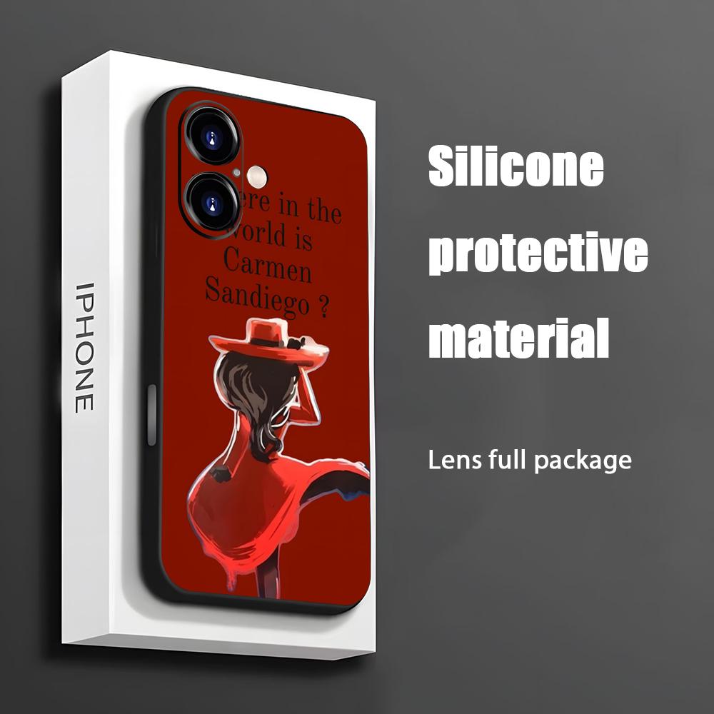 Apple Iphone 15 - Hot Carmen Sandiego Cartoon Phone Case