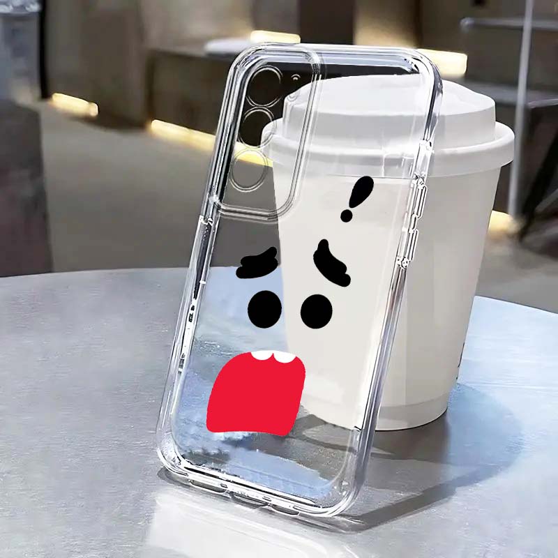 Oppo A78 - Cartoon cute emoji pattern Case For