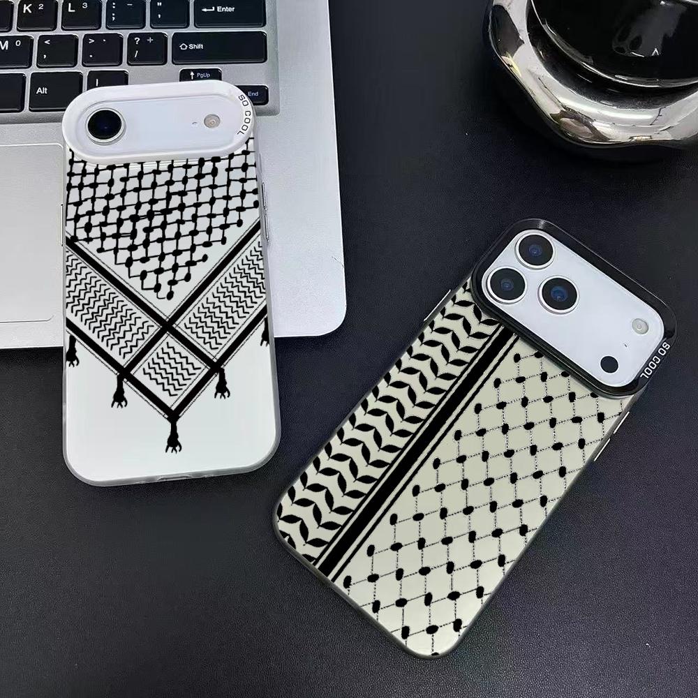 Keffiyeh P-Palestine Phone Cas - Apple Iphone 15 Pro Max recension och pris