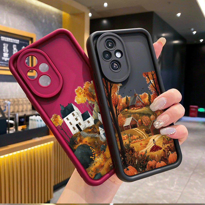 Retro Rural Building Autumn Sc - Huawei Mate 60 recension och pris