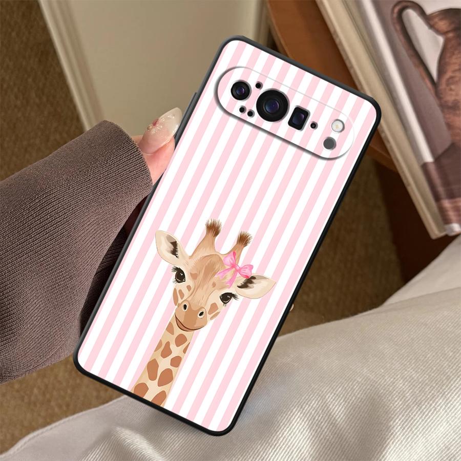 Cartoon Giraffe Funda Phone Co - Google Pixel 8A recension och pris