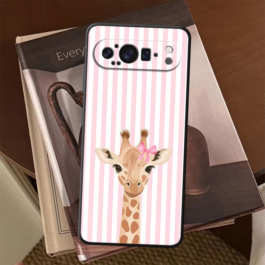 Cartoon Giraffe Funda Phone Co - Google Pixel 8A recension och pris