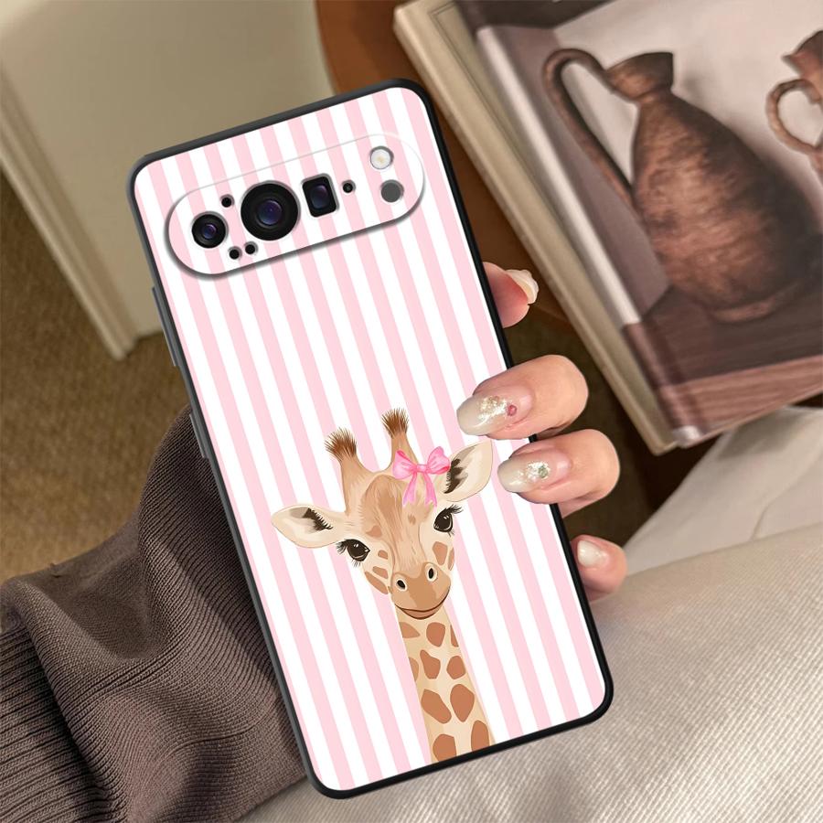 Cartoon Giraffe Funda Phone Co - Google Pixel 8A recension och pris