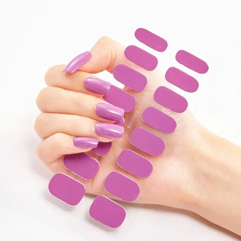 16Tips Semi-Cured Nail Art Sti - Full Cover Adhesive recension och pris