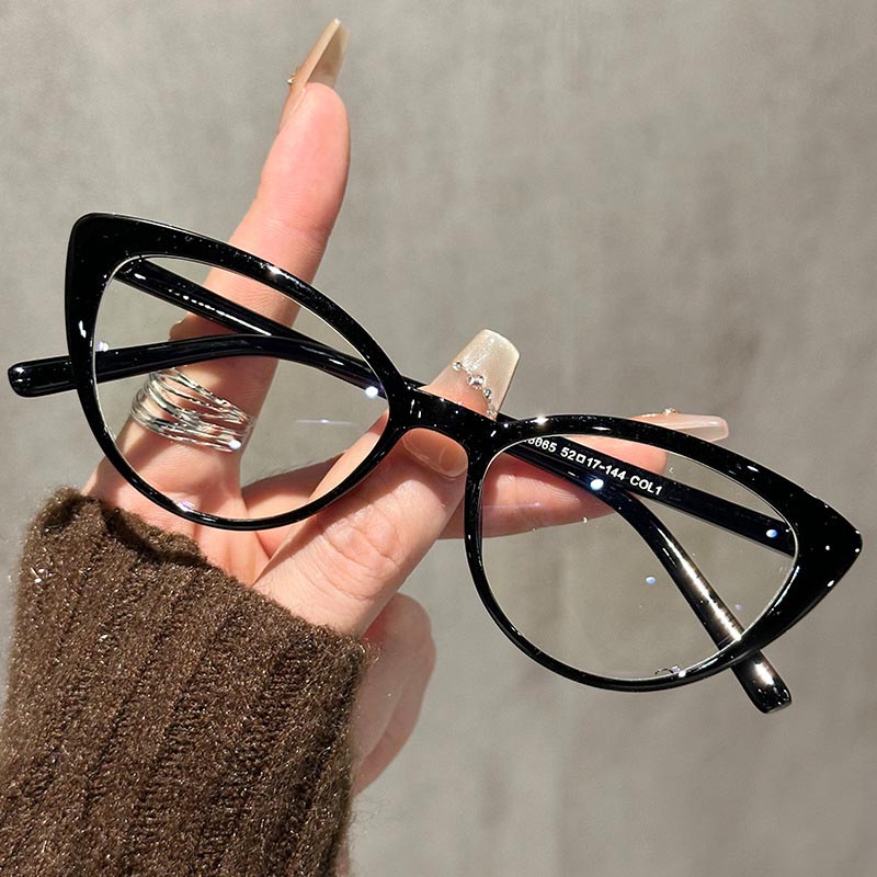 Small Cat Eye Eyeglasses Women - Anti Blue Light Film recension och pris