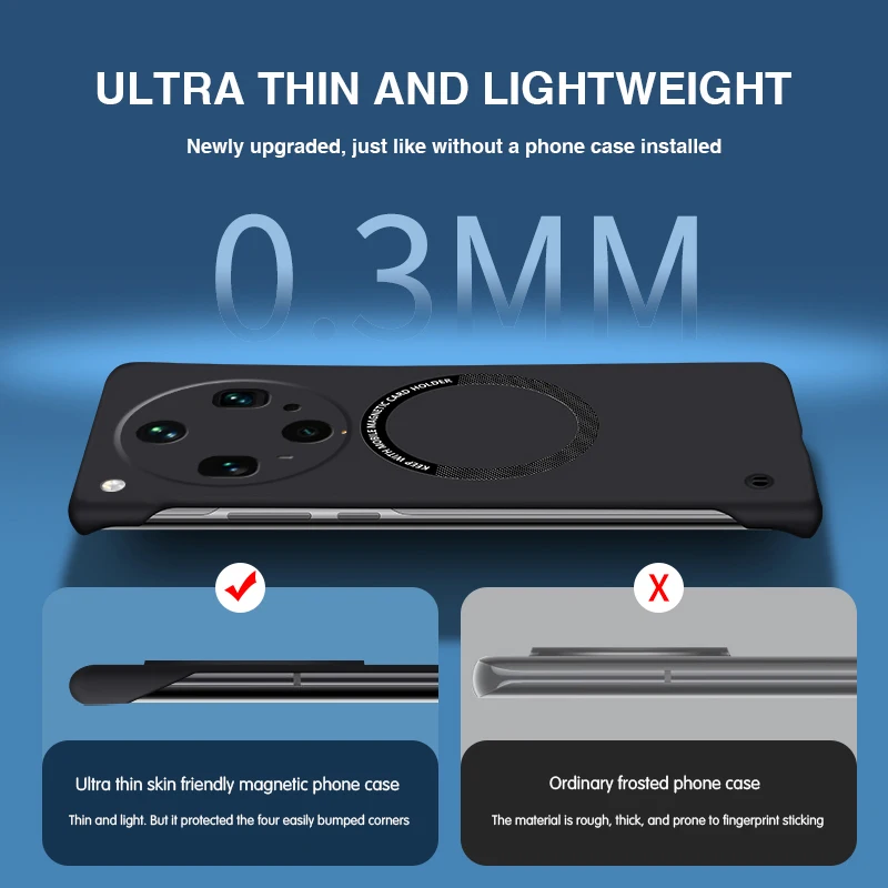 No Border Thin Phone Case for  - Oppo Find X8 recension och pris