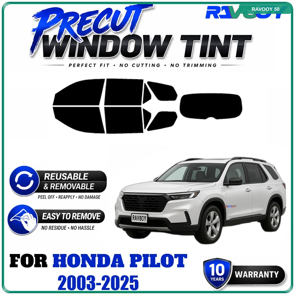 RAVOOY Precut Window Tint, Reu - Air Bubble Remover recension och pris