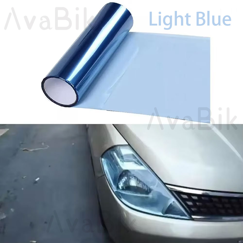 30CM Car Headlight Blue Tint F - Anti Blue Light Film recension och pris