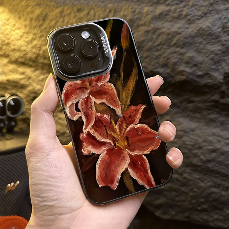 Oil Painting Lily Flower Retro - Xiaomi Poco X6 recension och pris