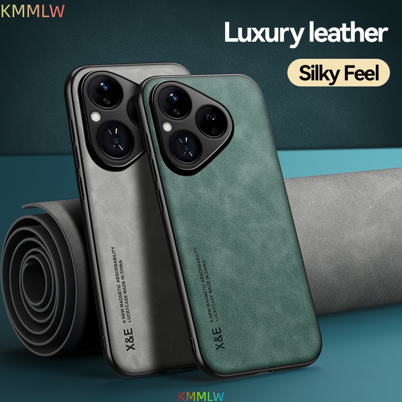 Luxury Leather Case For Huawei - Huawei Pura 70 recension och pris