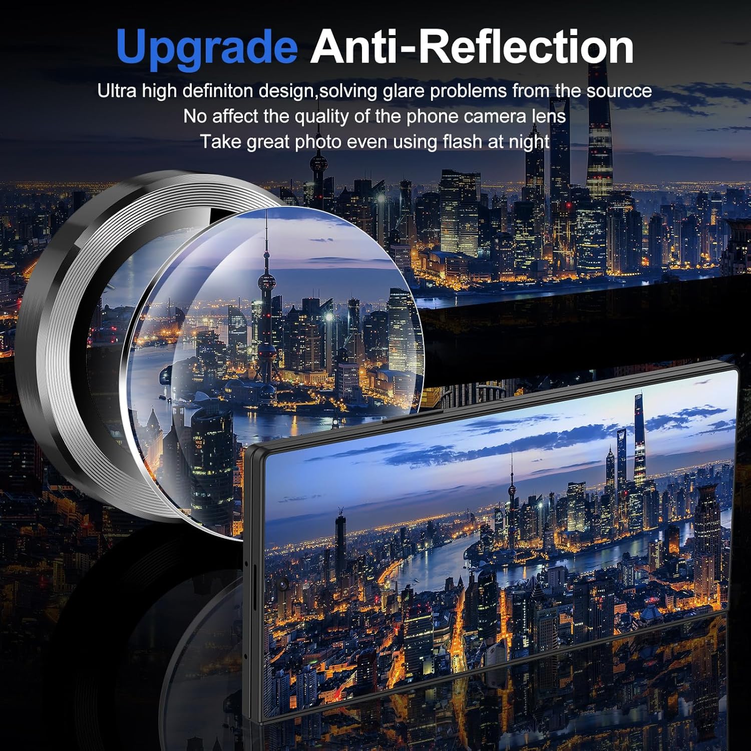 HD Color Metal Alloy Ring Temp - Tempered Glass Screen 9H recension och pris